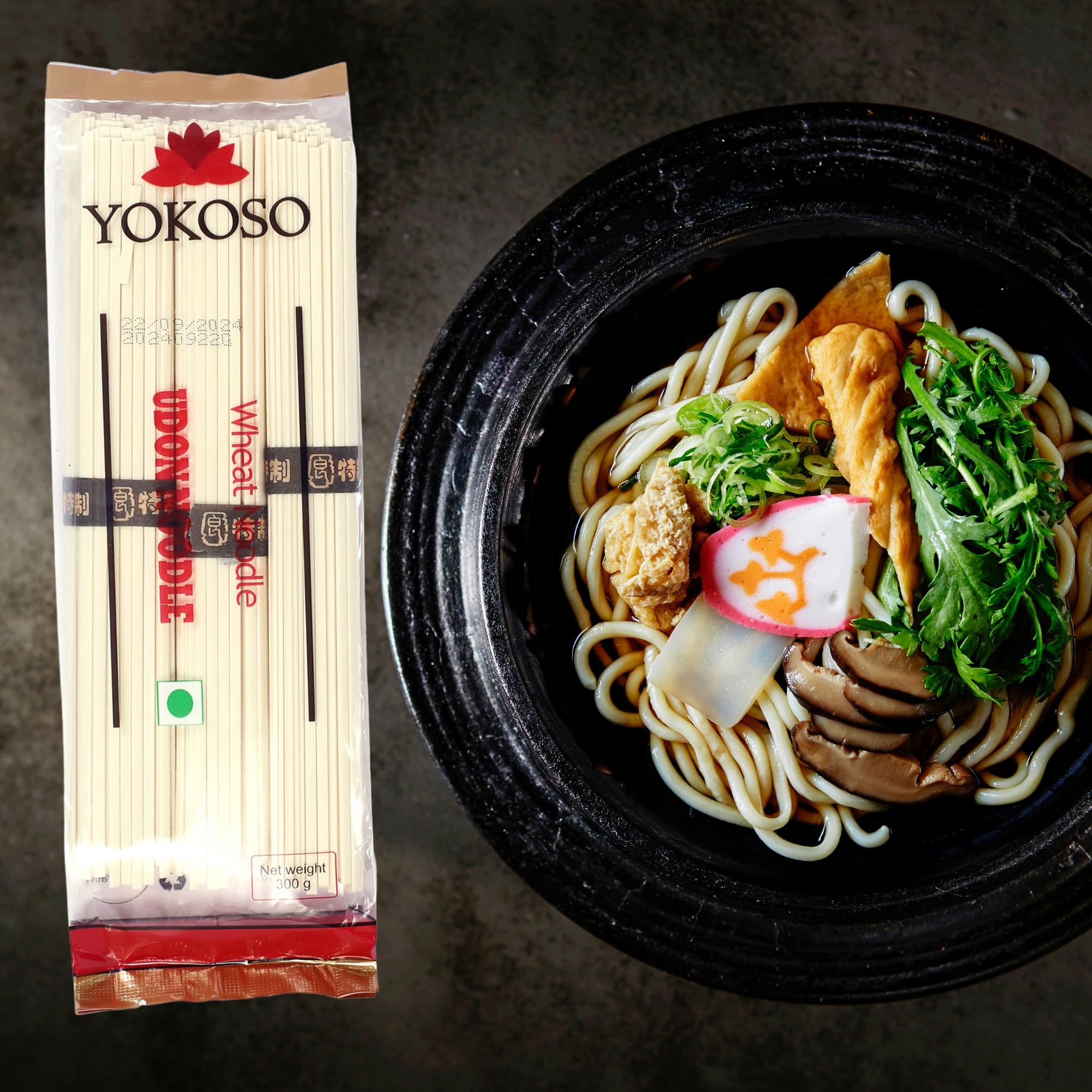 Yokoso Japanese Udon Noodles, Pack of 2, White, 10.58 oz ℮ 300 g 3