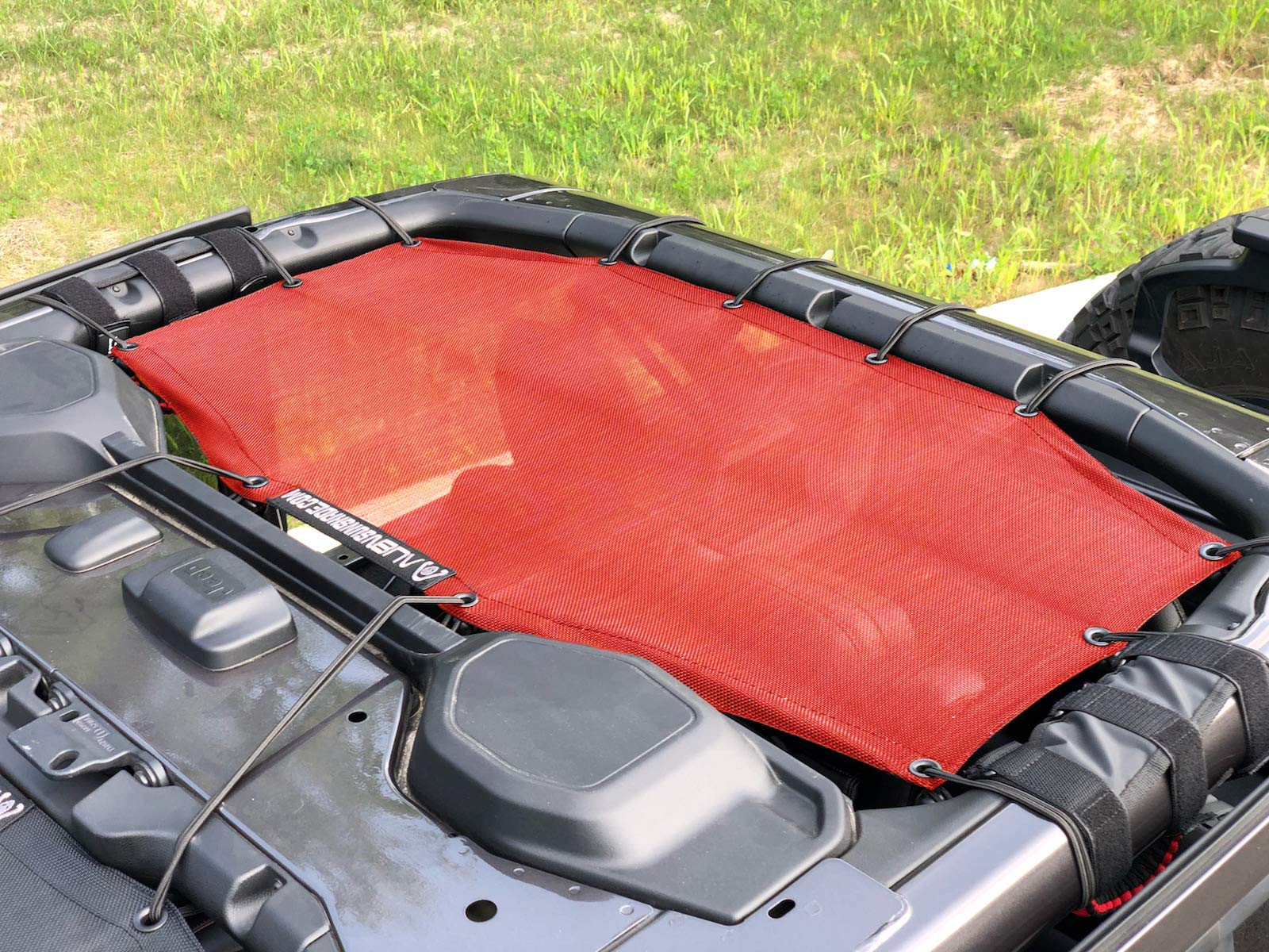 Buy Alien Sunshade Jeep Wrangler JLU (20182021) Rear Half Mesh Sun