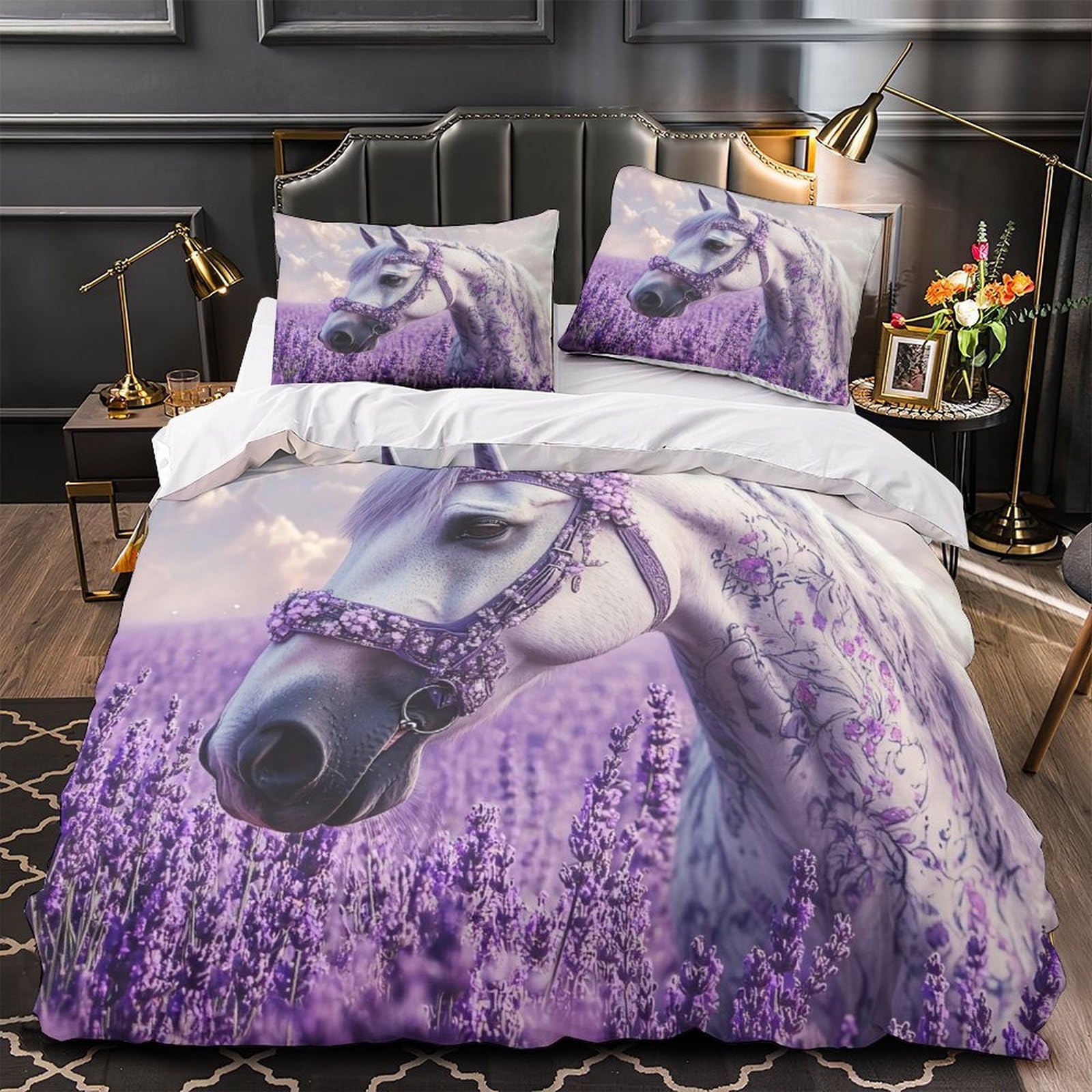 Linge de lit Sailor Moon super king 260x220cm respirant et léger pour lit double