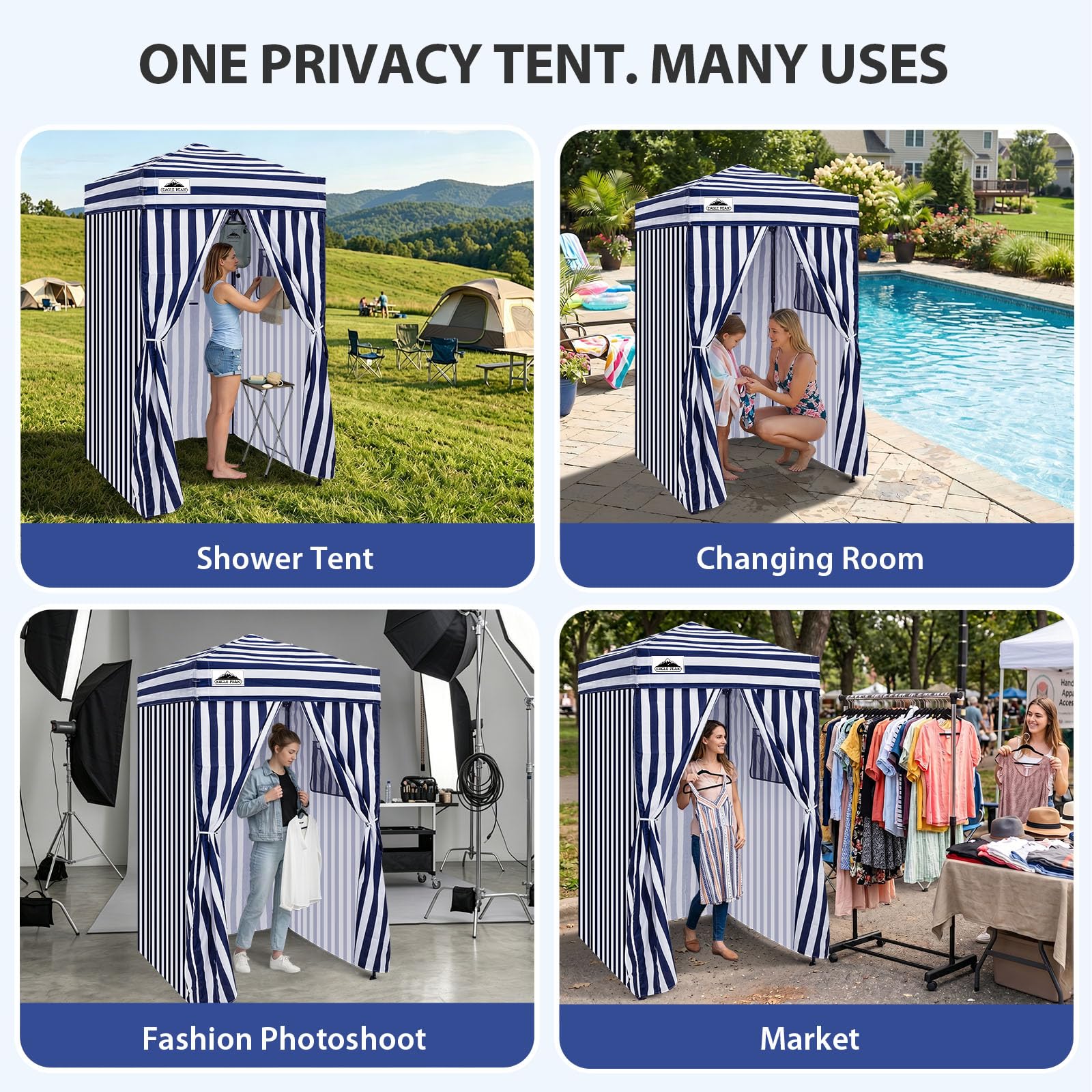 EAGLE PEAK Toldo Plegable Plegable Ultra Compacto Flex