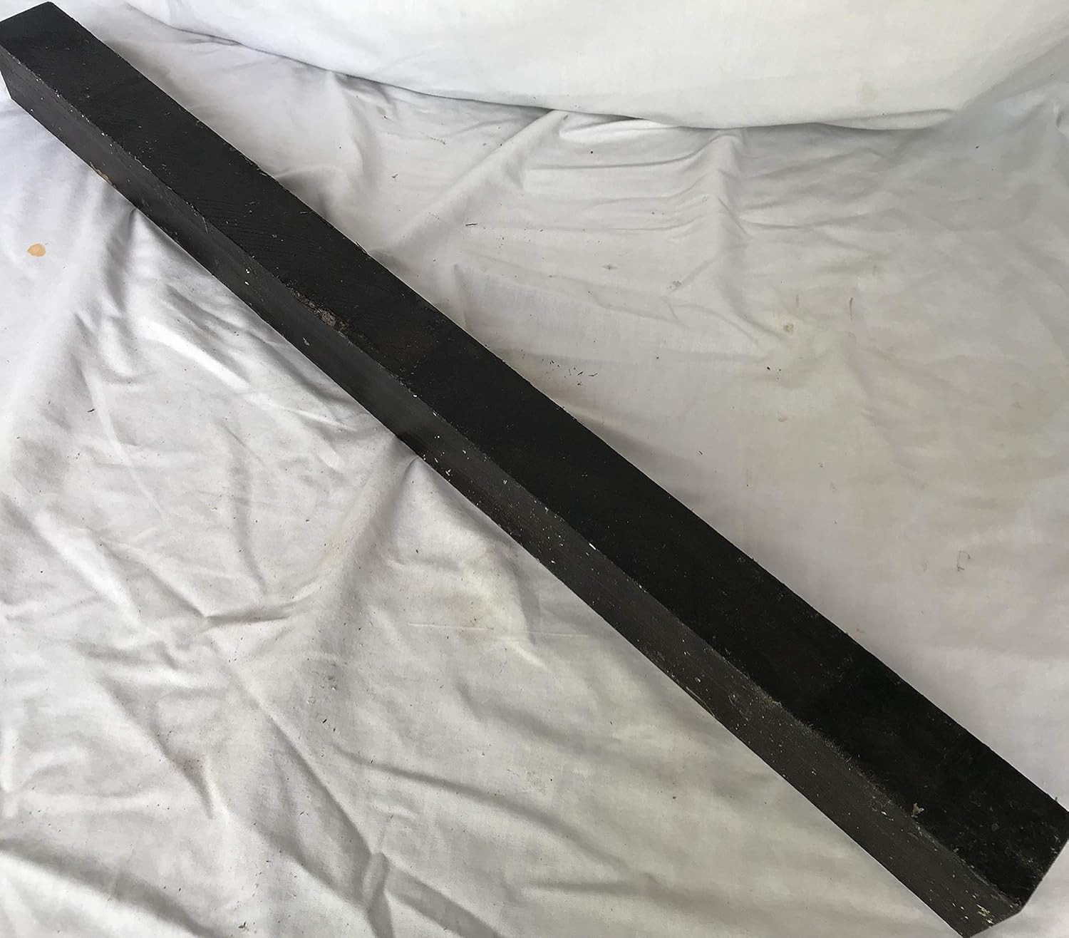 Macassar Ebony Pool Cue Blank 1.5x1.5x24 Inches Exotic Wood Makassar Ebony Lumber for Woodworking Projects