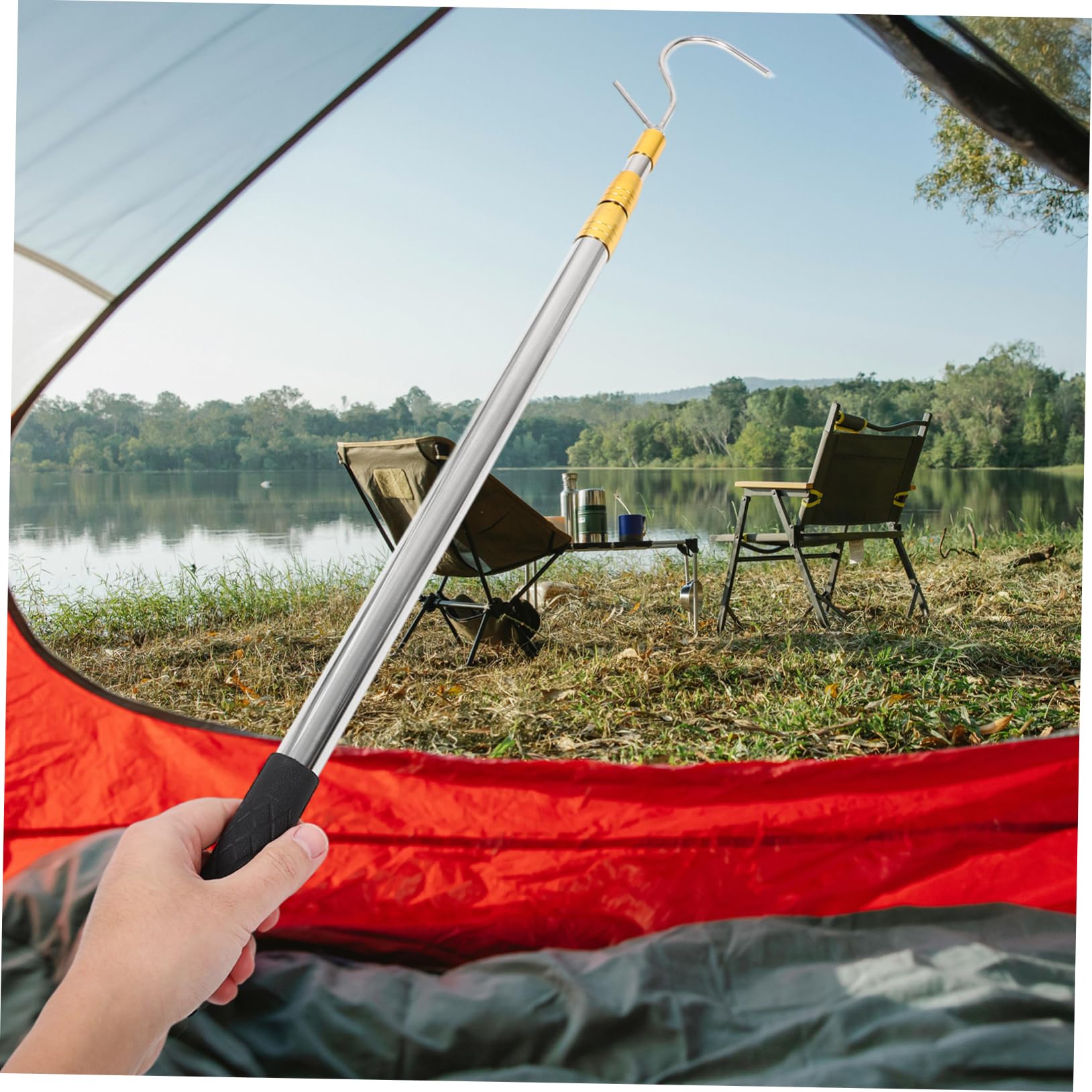 Campingausrüstung nöffnerse Für Wohnle Lan Se nringhaken Vertikale Zugse Lanr Senhaken Gardinense Tragbare nse nhaken Ca
