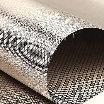 Faraday Fabric EMF Fabric Shielding Reduce EMF/EMI Protection Grounding RFID Shielding-Block for Card Bag Cloth, Electronic Products,silver-10x1.1m