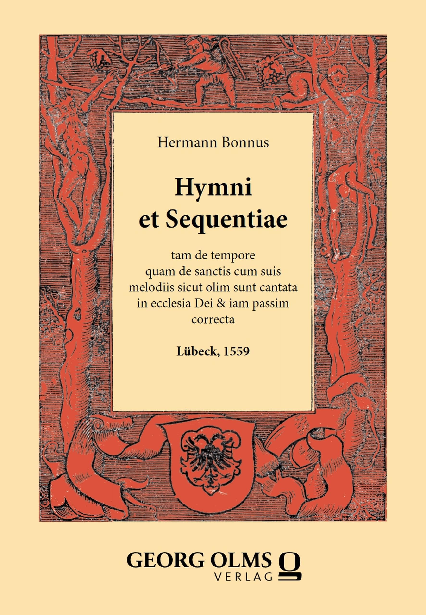 Hymni et Sequentiae Lübeck 1559 recueil de musique sacrée ancienne