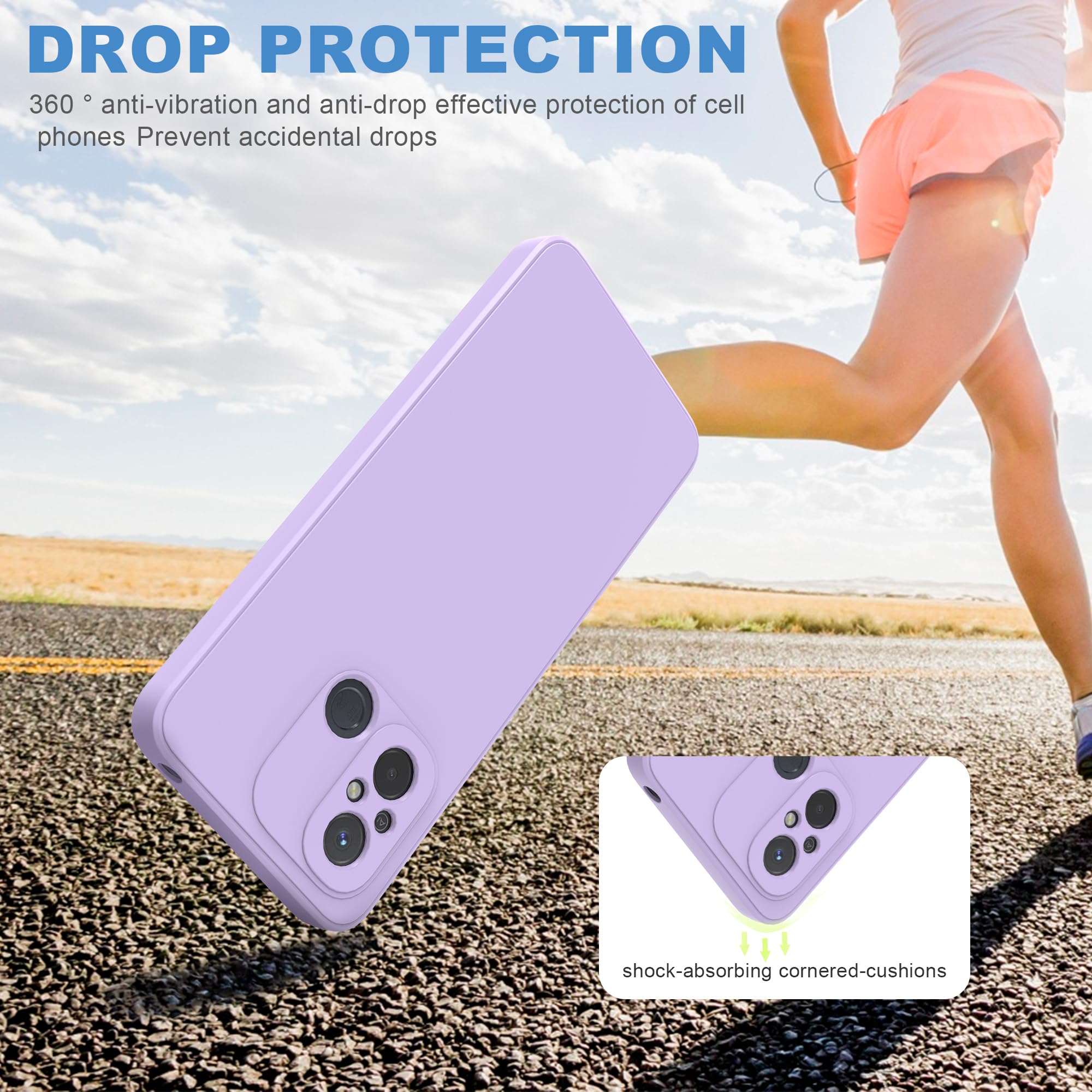 Custodia Antiurto Per Xiaomi Redmi 12C / 11A - Cover Trasparente Full