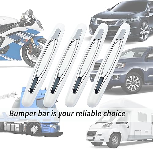 Miniatura 7 de 4 protectores de borde de puerta de automóvil, antiarañazos, tira autoadhesiva para decoración de automóvil, accesorios universales para exteriores