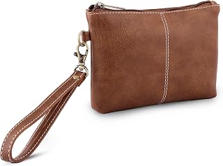 PRD Craft - Leather Travel Pouch | Cosmetic Bag for Girls | Toiletry Bag for Women - Waterproof Travel Pouch for Men (Small) Price In India