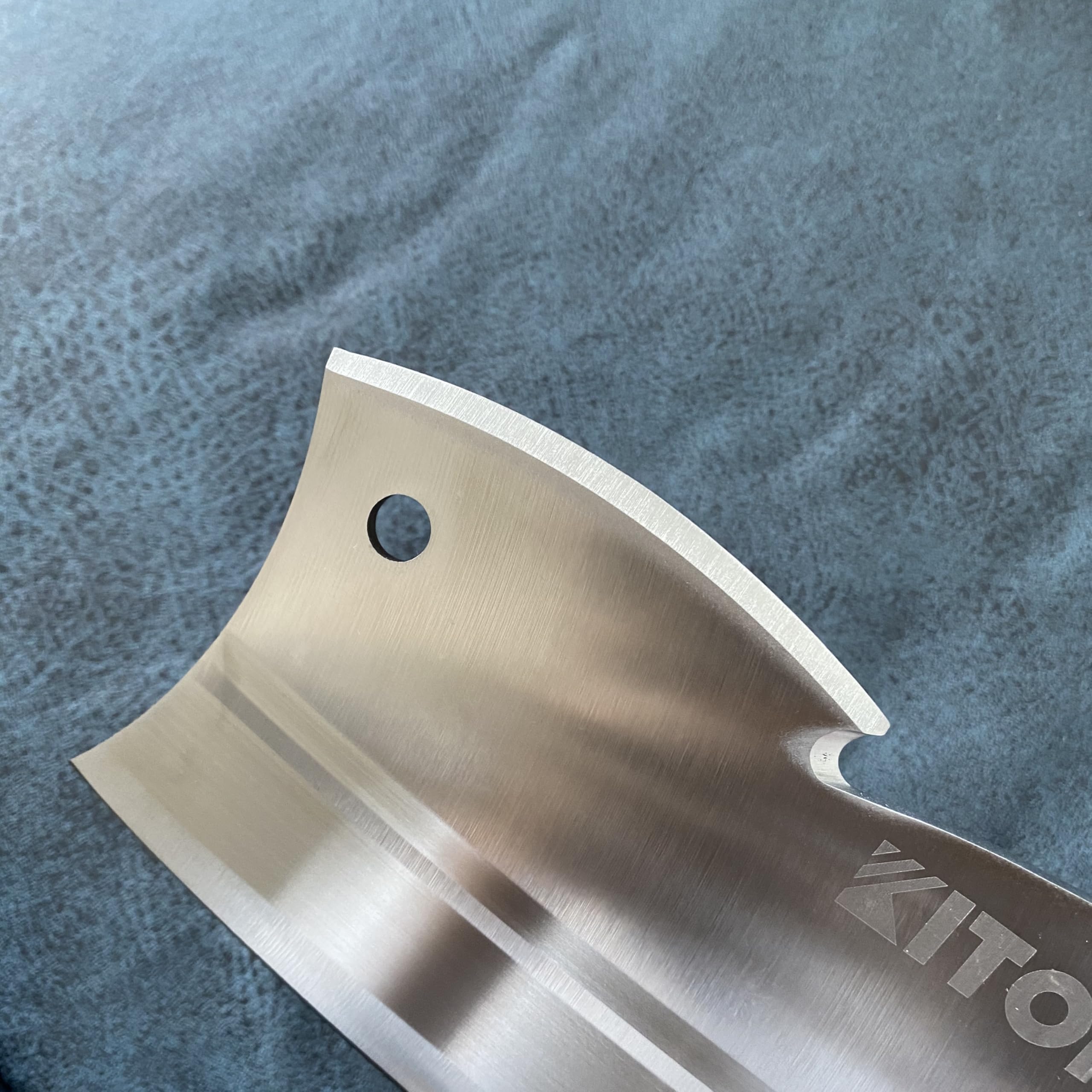 Kitory Hackmesser 18 cm Klinge, Extrem Scharf Metzgermesser, Edelstahl Hackbeil, Cleaver Knife, Knochenbeil für gefrorenes Fleisch und große Knochen - Doppelte Kanten