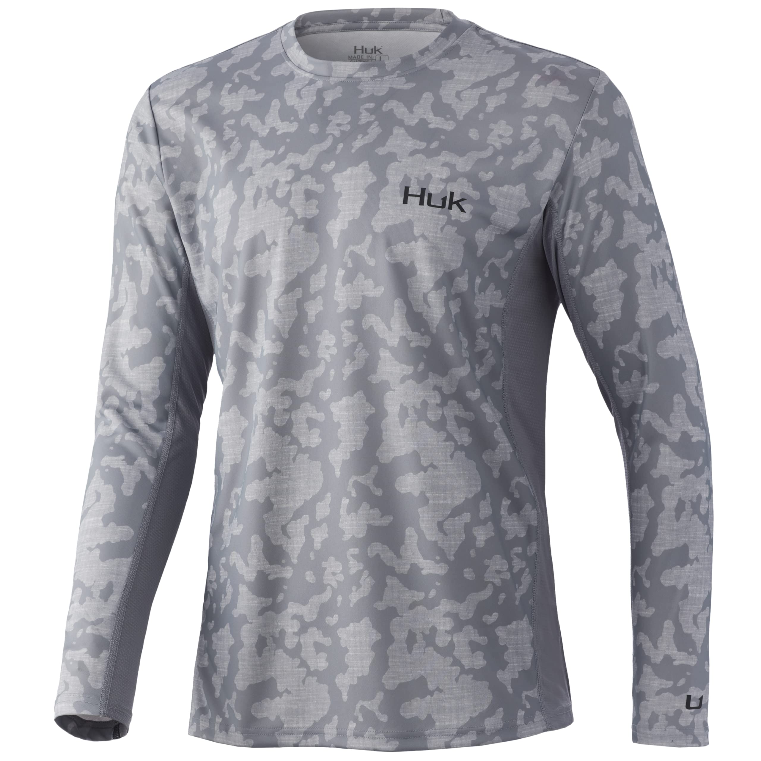 HUK Mens Icon X Long Sleeve Shirt, Performance Fishing Shirt