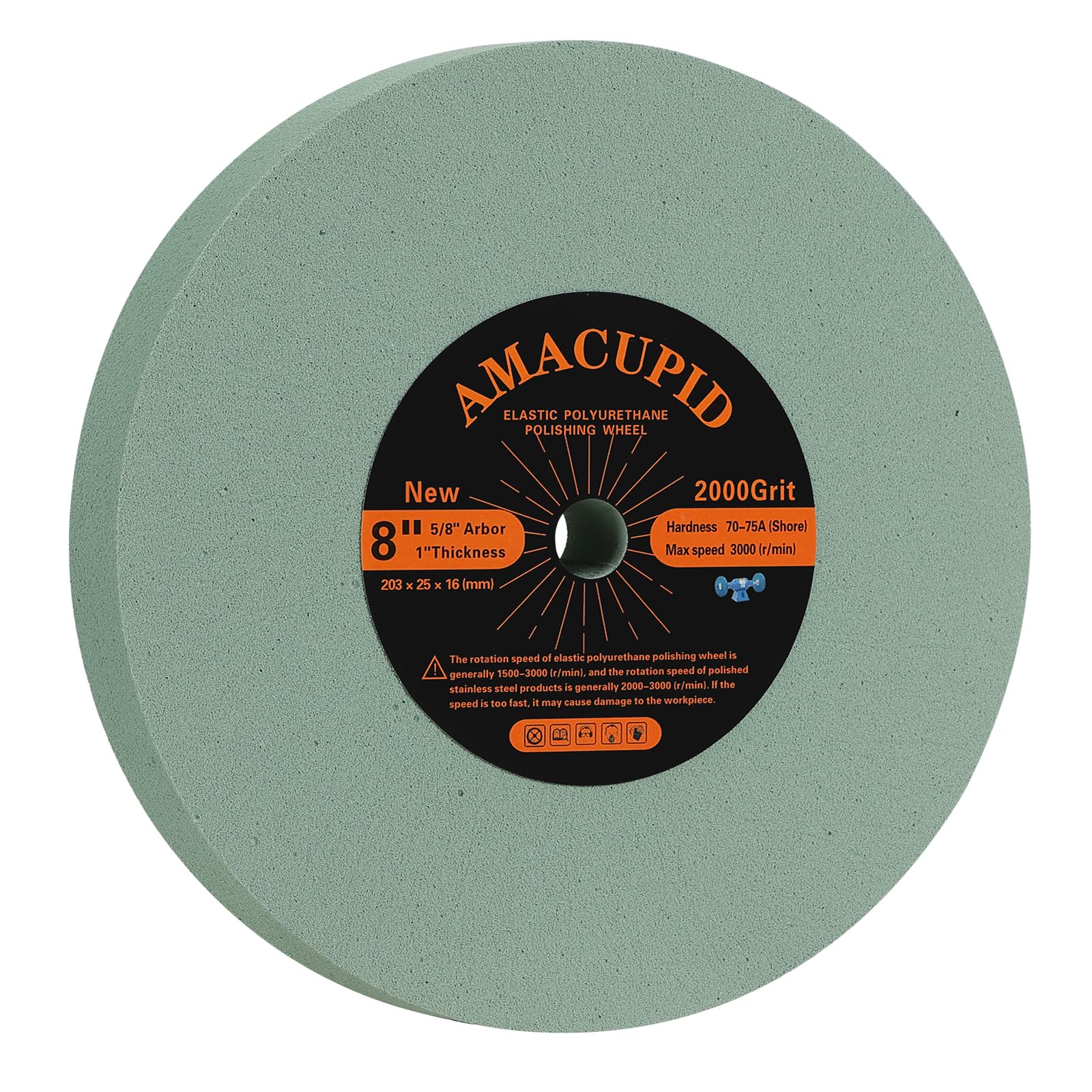 Stainless Steel Polishing Wheels - 8 Inch -1