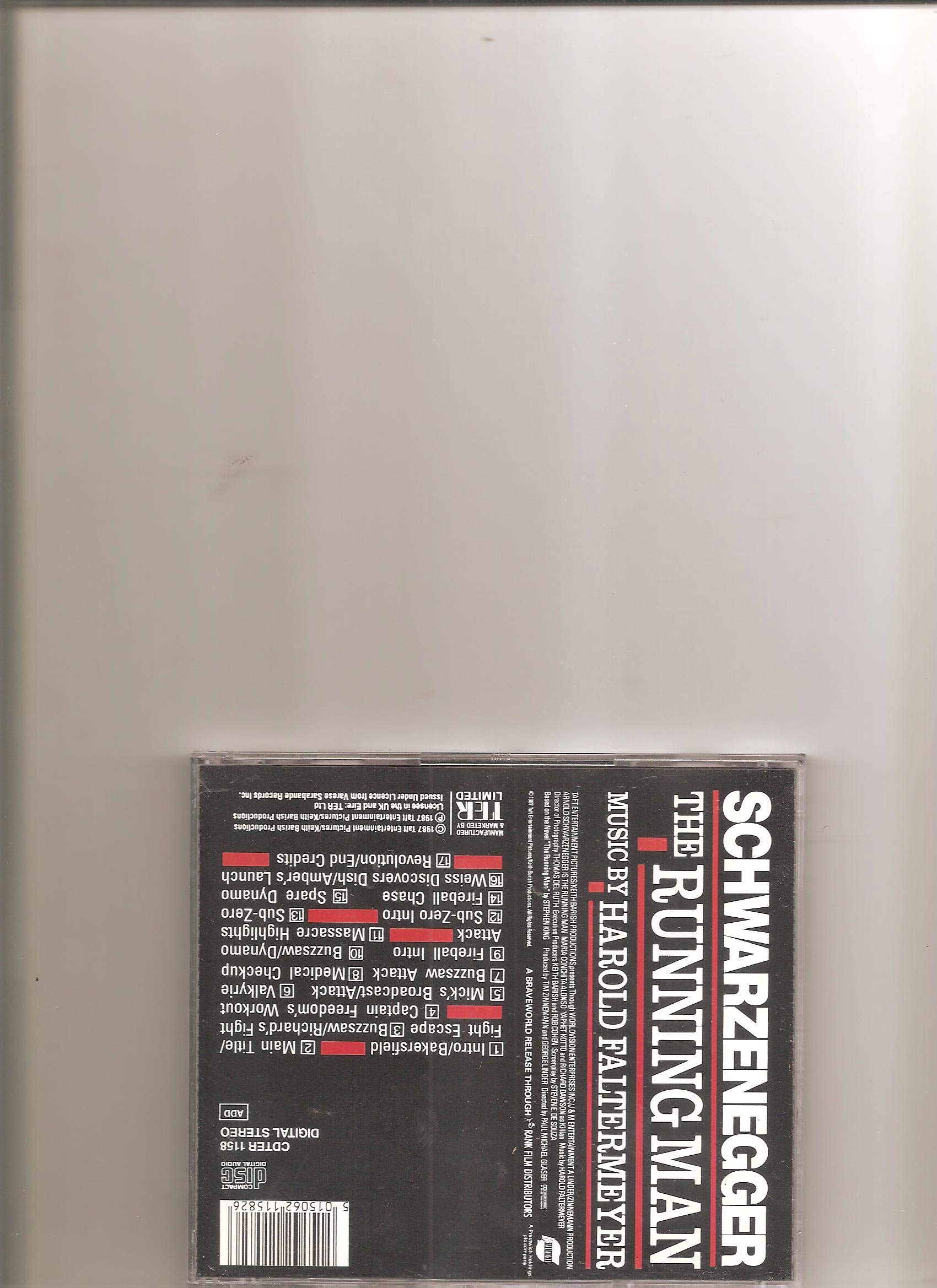 Faltermeyer - The Running Man Original Soundtrack