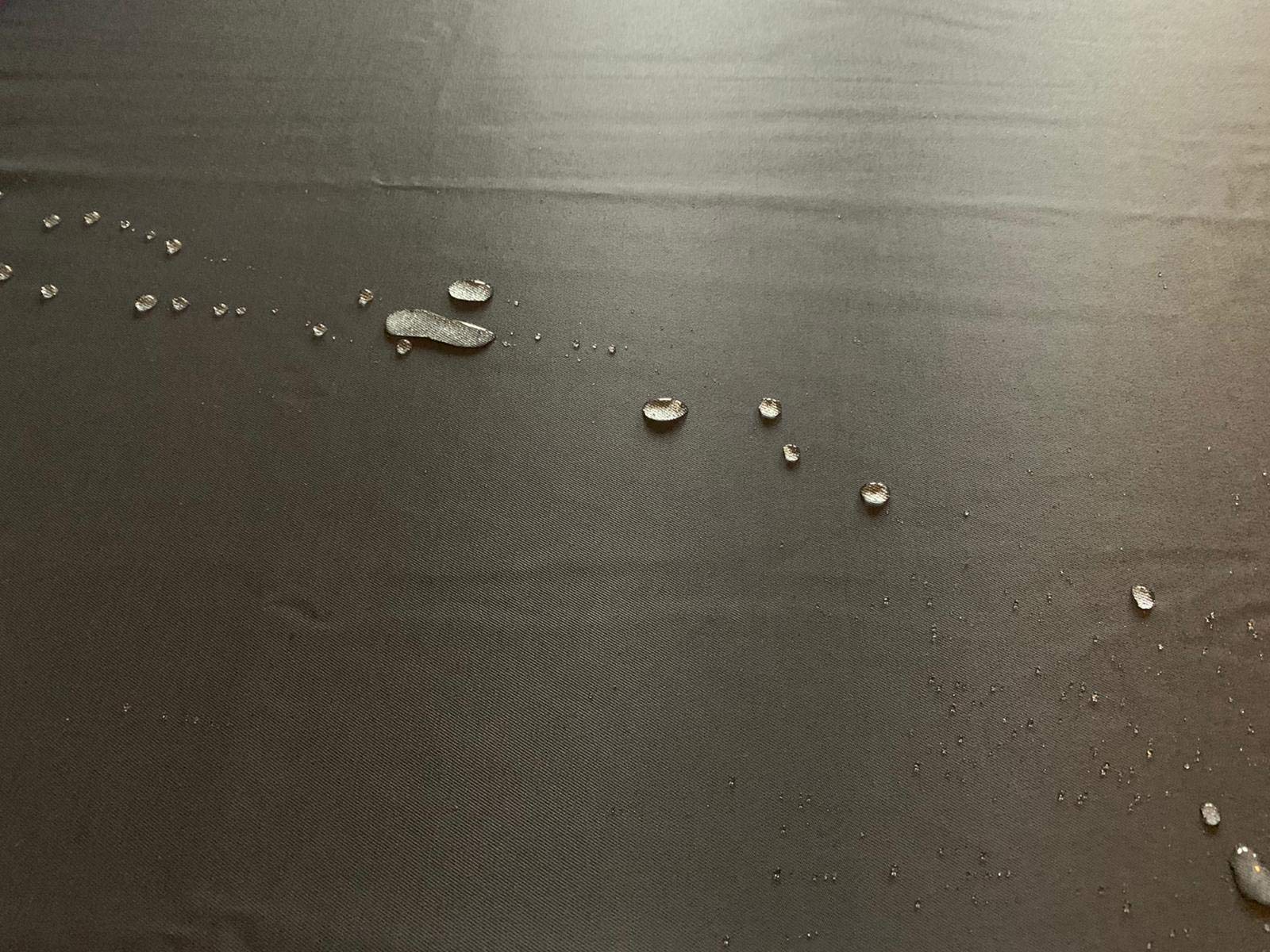 TexDeko Nakładki na ławki piwne z zamkiem błyskawicznym, zestaw 3-częściowy Premium do samodzielnego naciągania, z obrusem 220 cm (antracyt, wodoodporny, 4,2 cm)