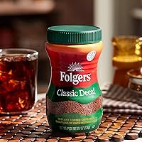 Vista 5 de Folgers Café instantáneo descafeinado clásico, 8 onzas