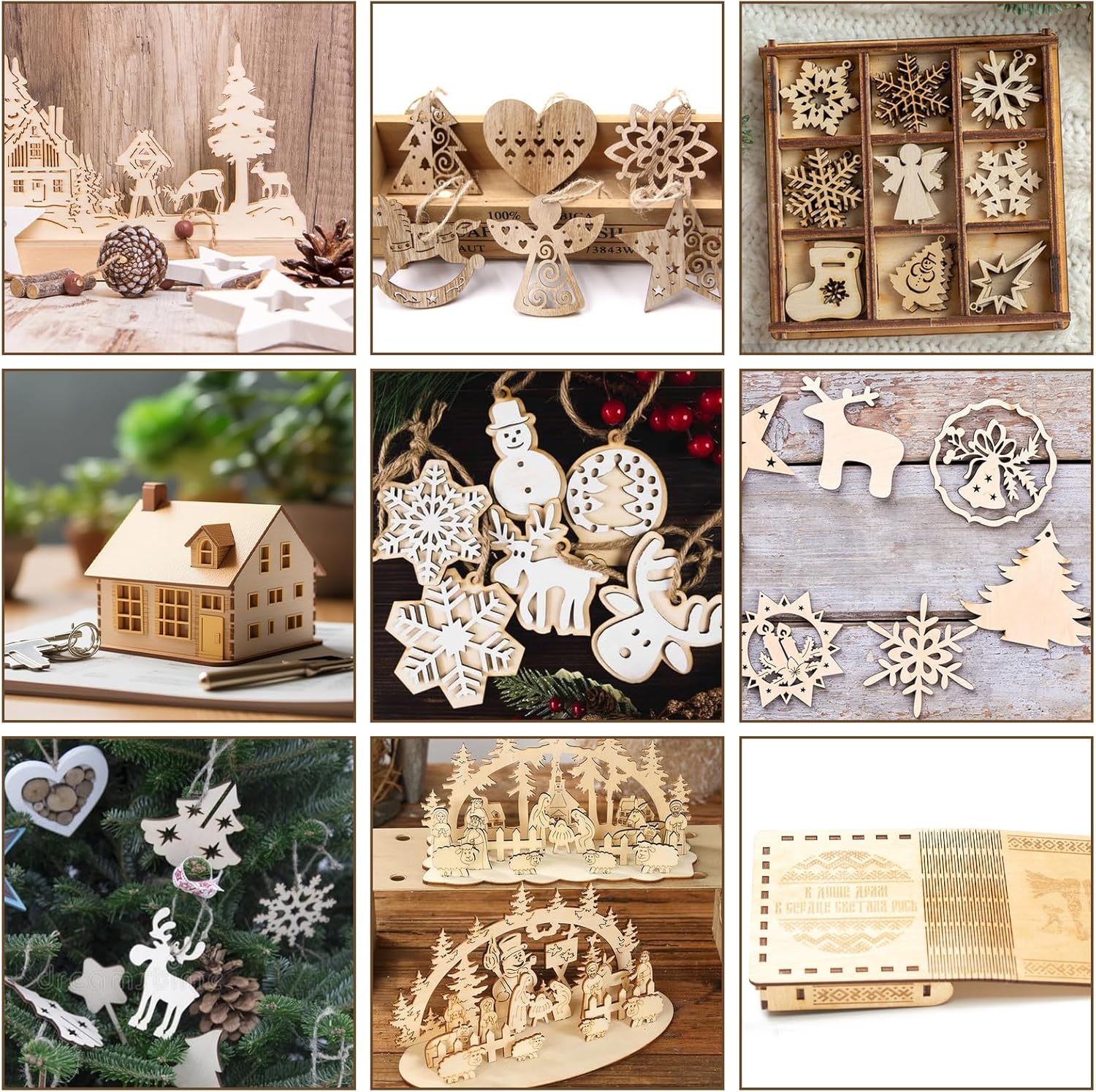 MIVIDE 36 Pack Basswood Sheets 1/16 inch, 12"x12"x1/16 Craft Plywood Sheets, 1.5mm Basswood for Laser Cutting, Plywood Board Unfinished Wood for Crafts DIY Ornaments and Models Engraving Drawing