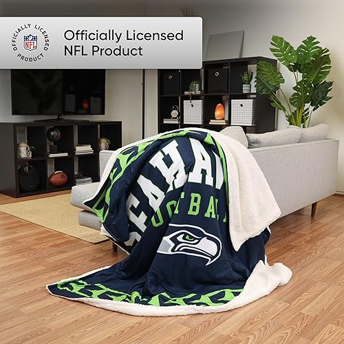 Miniatura 79 de FOCO NFL Manta de felpa de la NFL, unisex, para adultos