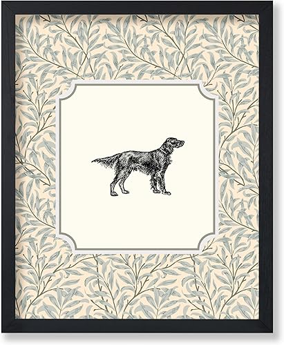 Miniatura 25 de Poster Master Impresión Vintage de Cachorro - Póster Retro de Perro - Arte Pastel - Diseño de Pared de Animal Floral - Arte Bohemio Chic -