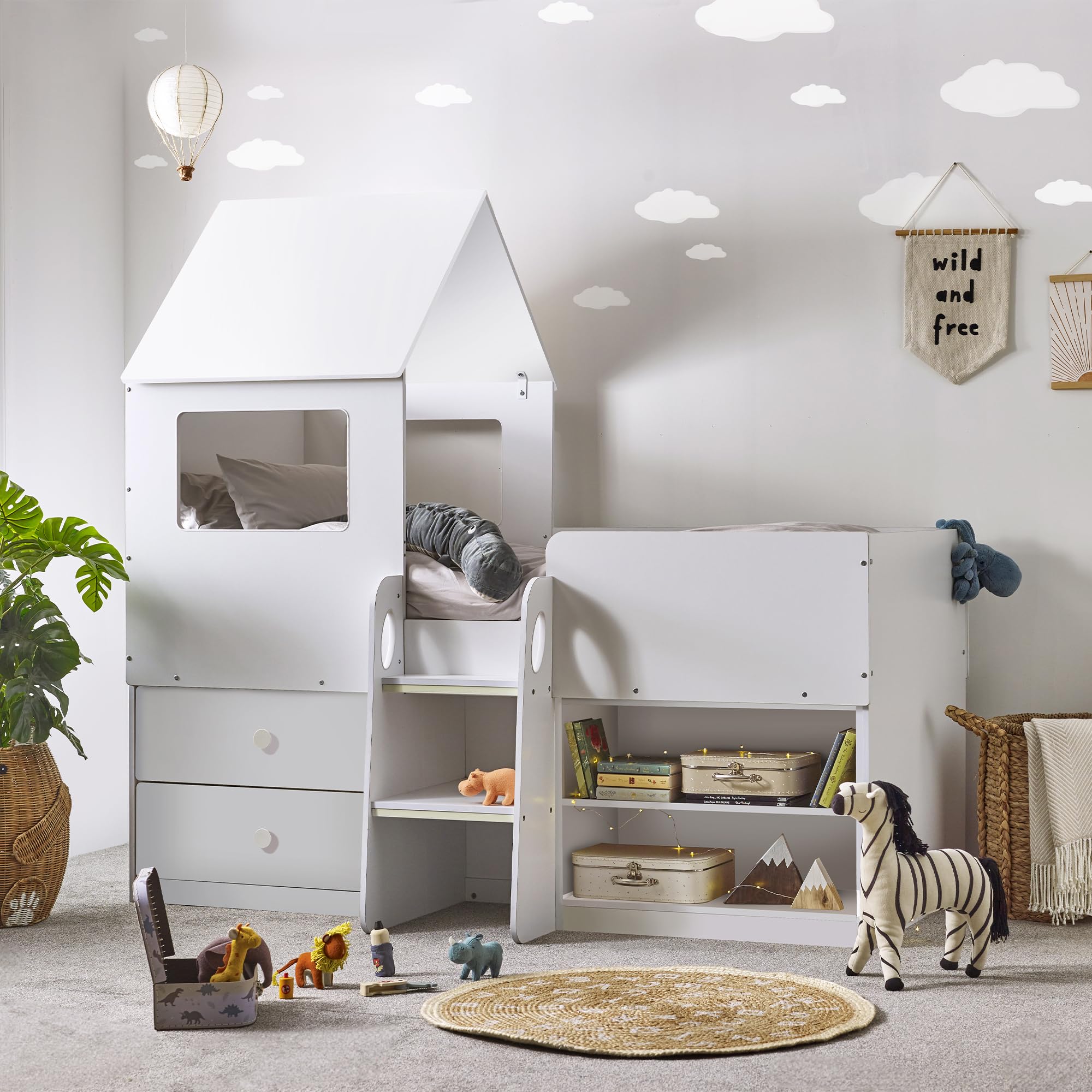 Julian Bowen Orpheus Midsleeper - All White