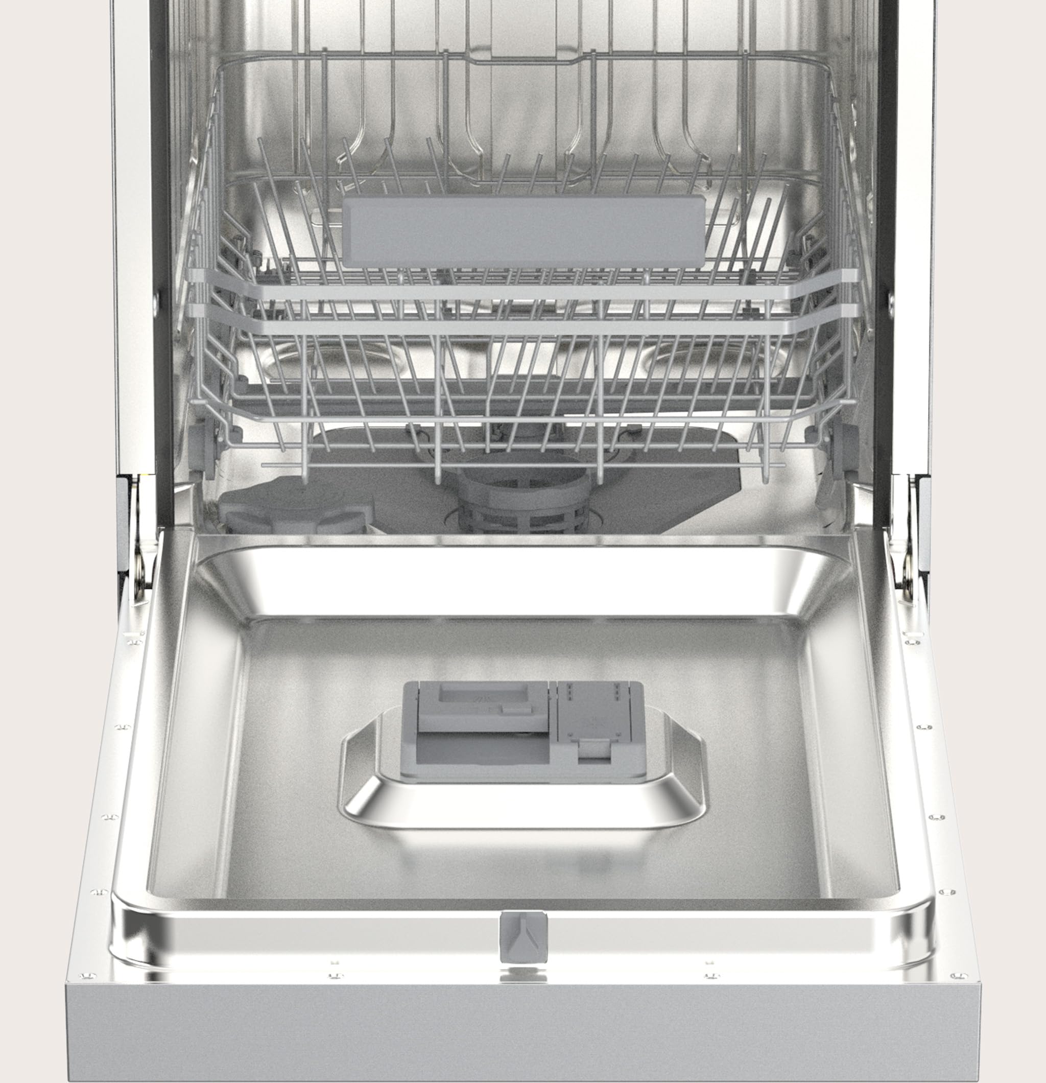 Lavavajillas D3Y Slim - 45 cm, 11 Servicios, Clase Energética D, Diseño Slim Compacto, 6 Programas, Media Carga, Inicio Diferido, Secado Extra, Funcionamiento Silencioso (Inox) — view 7