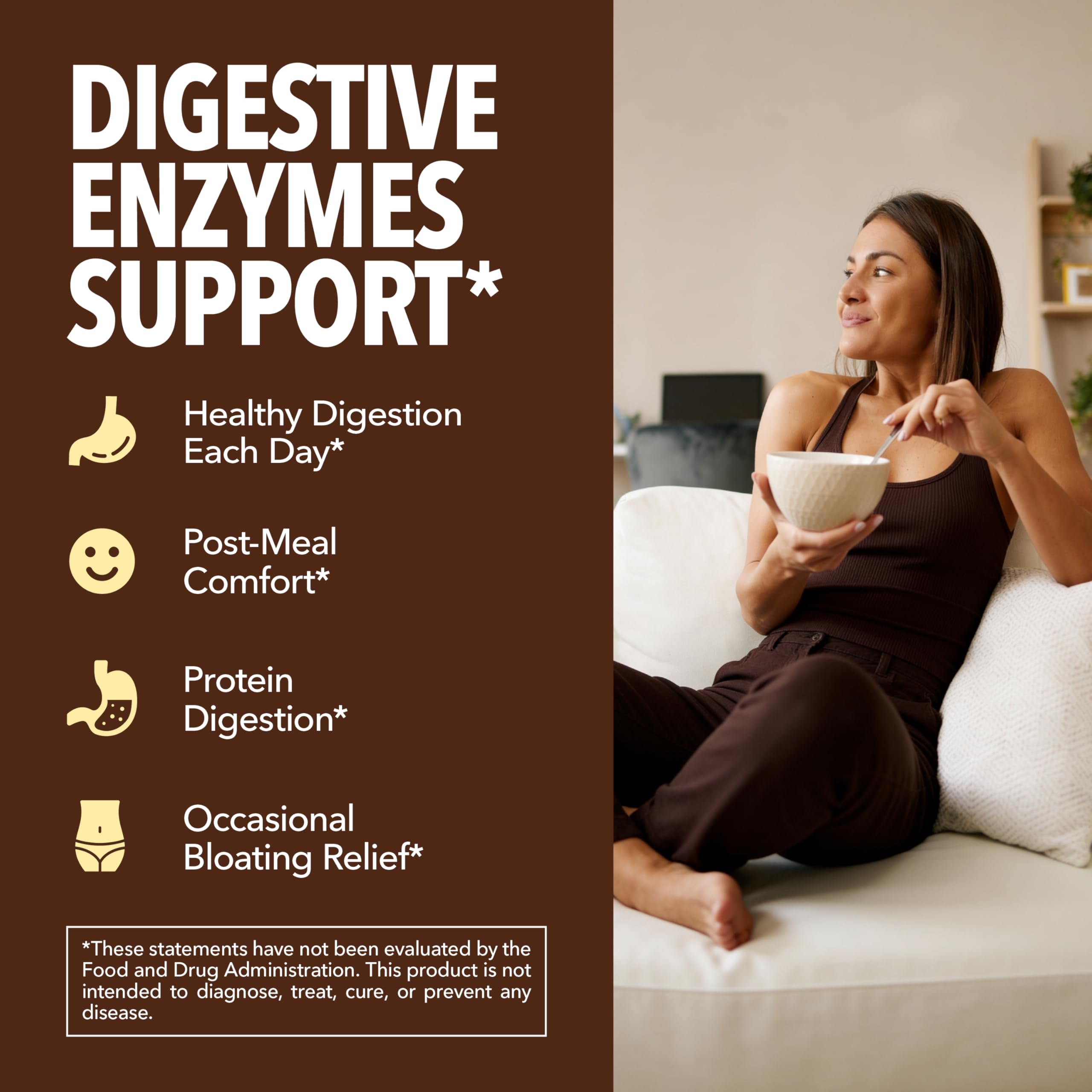 Papaya Enzymes for Digestion Support, Vegan and Gluten Free, 120 Servings — Amazon image 7