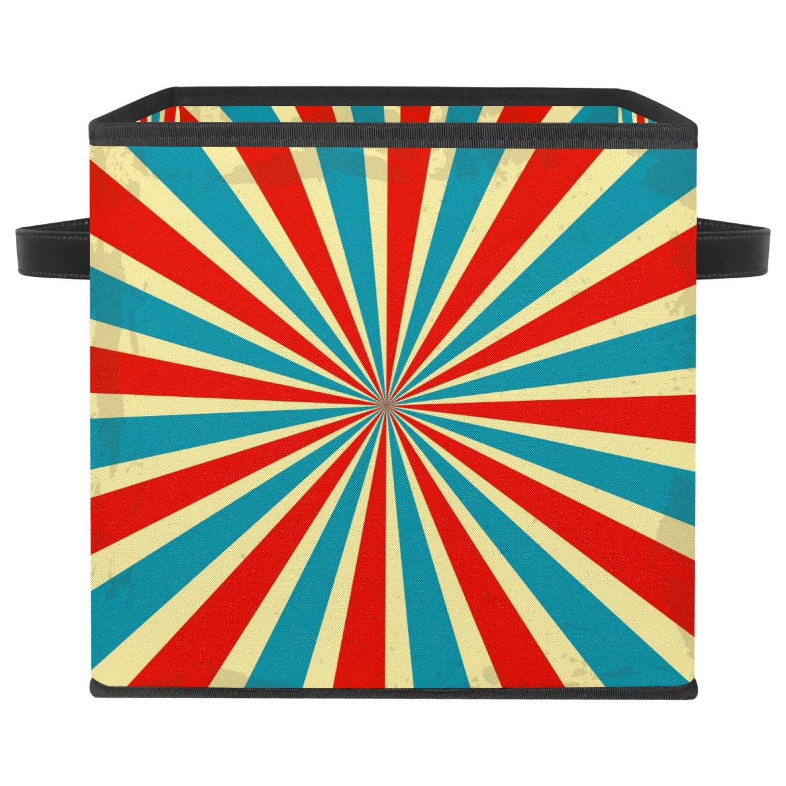 Boîte de rangement en tissu pliable bac de rangement cube pour placard et maison