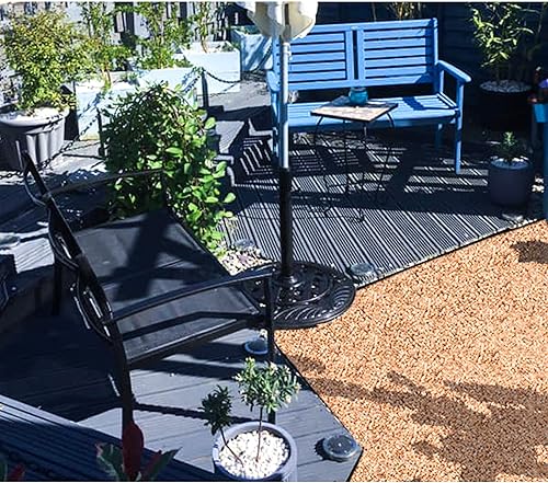 Miniatura 7 de Rocas de grava de cactus y guisantes de 45 libras, guijarros de 15 pulgadas para plantas de interior, rocas suculentas naturales y rocas de río