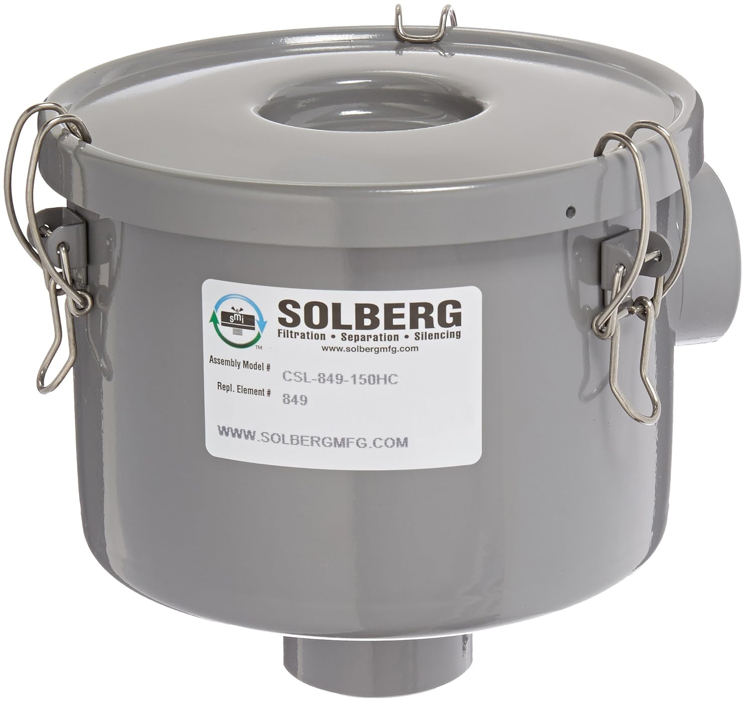 Solberg CSL 849 150HC Inlet Vacuum Pump Air Filter 1 1 2 FPT Inlet solberg-csl-849-150hc-inlet-vacuum-pump-air-filter-1-1-2-fpt-inlet