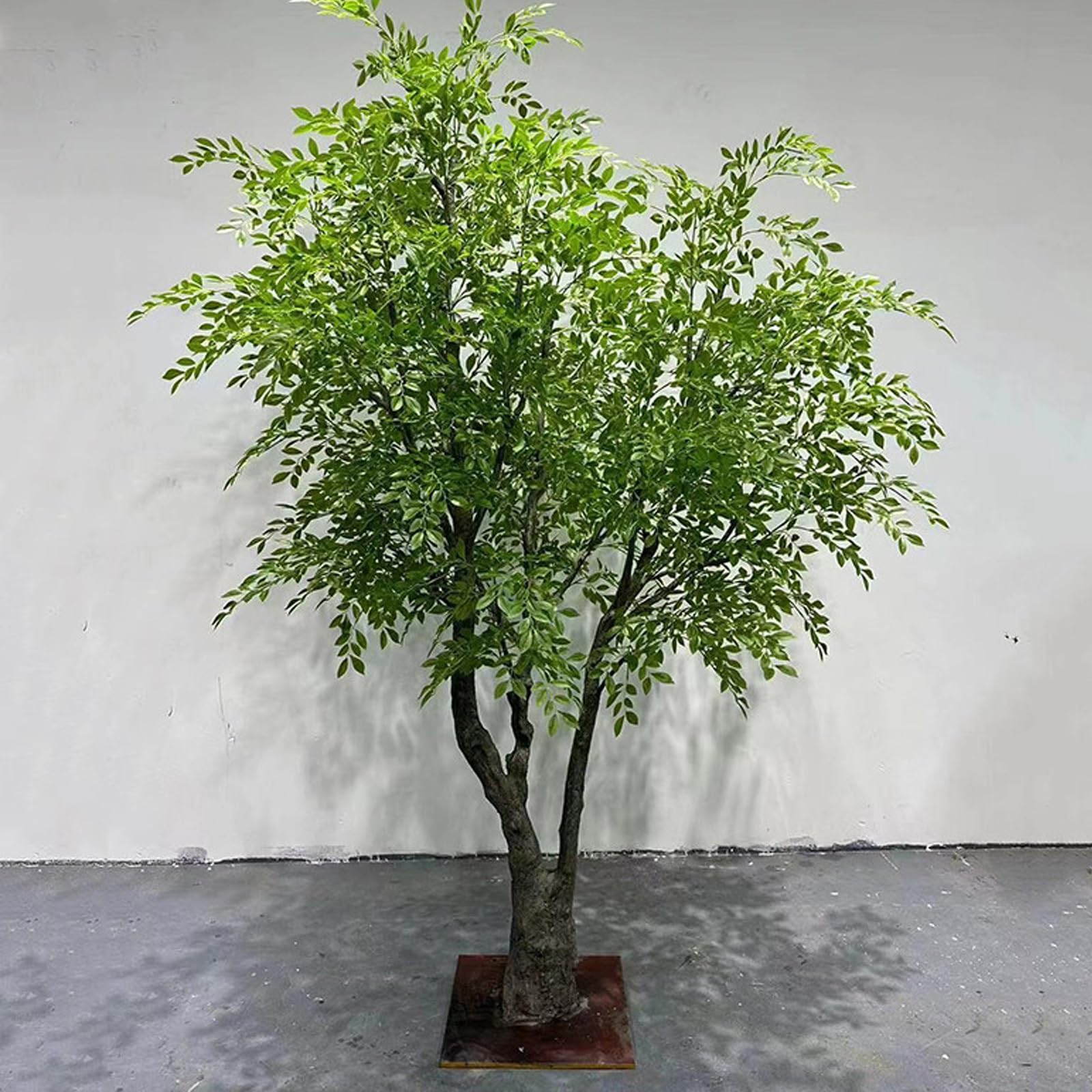 Large Realistic Artificial Tree, Artificial Maple Tree, for Indoor & Outdoor Home Office Party Decor(2x2m)