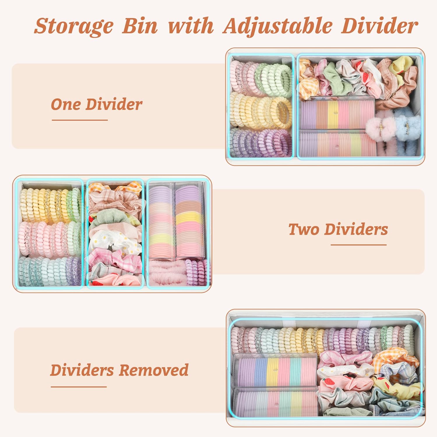 Keebofly Headband Holder Stand - Versatile Organizer for Scrunchies, Bows & Claw Clips - Compact Hair Accessories Storage for Girls, Women, Babies