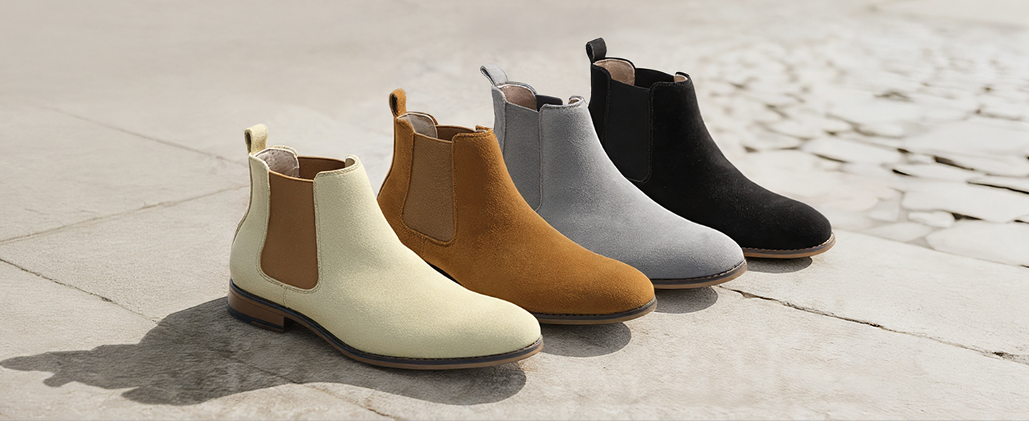 Amazon.com | Cestfini Chelsea Boots Men Classic Elastic  display picture 1