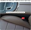Givifive Relleno para Espacio entre Asientos 2 Paquete, Espuma Suave, 3 en 1 Multifuncional | Tira de Relleno Lateral con Ranura de Almacenamiento y Gancho, Ajuste Universal para Auto, SUV, Camioneta, Llena el Espacio entre Asiento y Consola 7