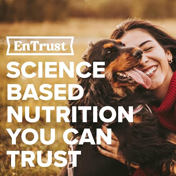 ENTRUST Large Breed Puppy Food | Real Chicken & Barley | Enriched with Super Foods, Antioxidants and Prebiotics | No Wheat or Soy | 20 Pound Bag