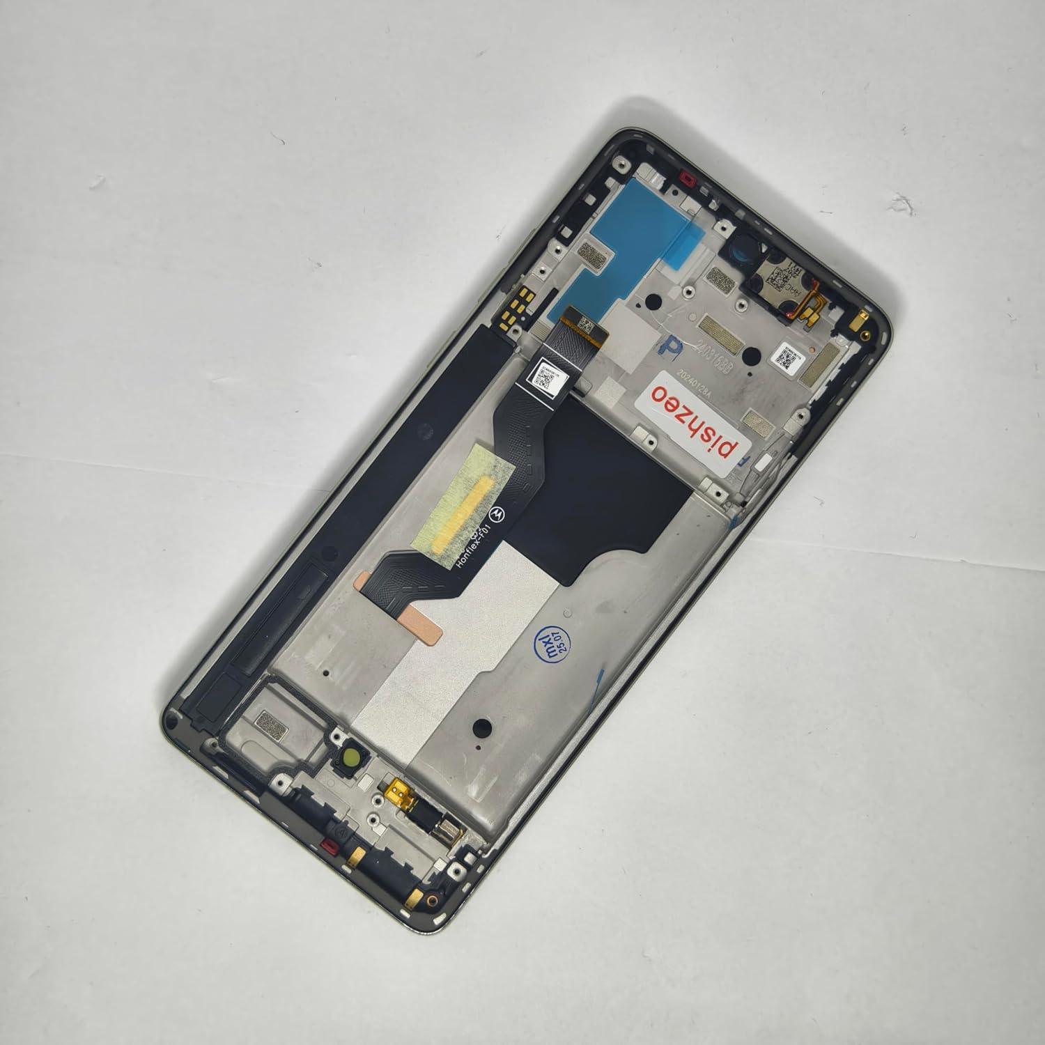 OEM 6.7 inch pOLED Digitizer for Motorola G Stylus 5G Screen Replacement kit XT2419-3 XT2419 Touch Display, Full HD Digitizer Assembl with Full Accessories （ Caramel Latte/Gold [2024 Version] ）