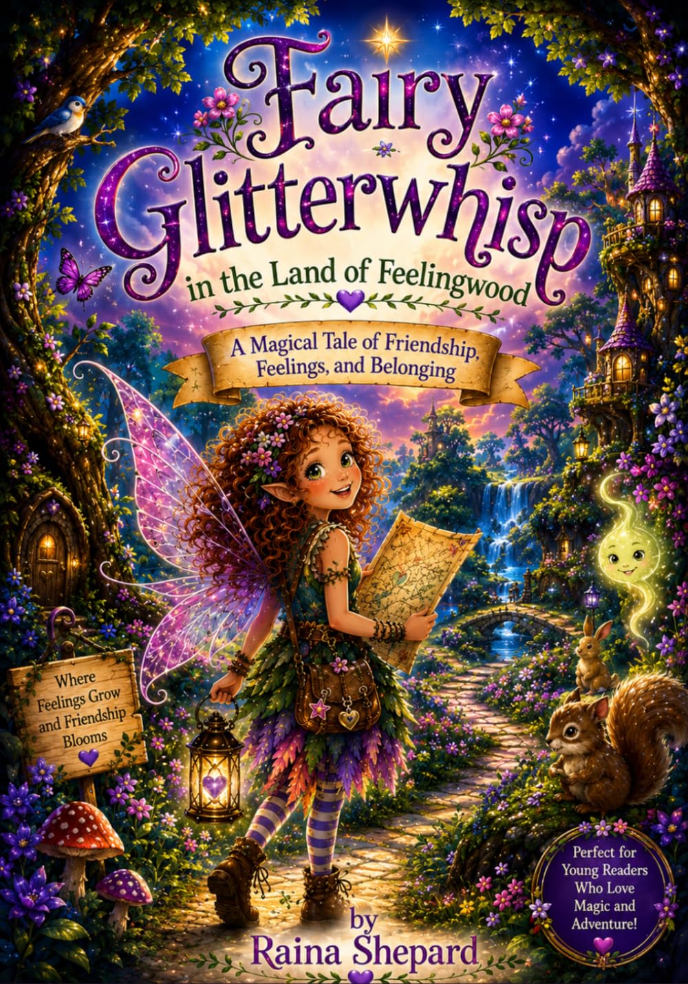 Fairy Glitterwhisp in the Land of Feelingwood: A Magical Tale of Friendship, Feelings, and Belonging (Fairies)
