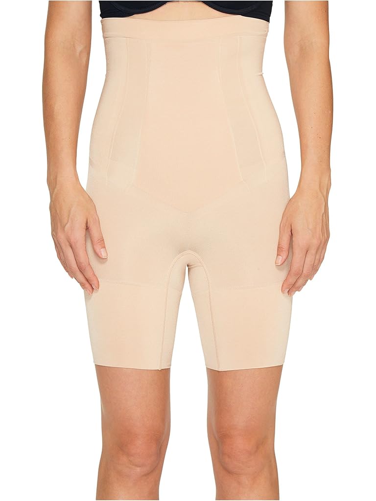 Beige Spanx SPANX Shapewear for Women Oncore High-Waisted Mid-Thigh Short