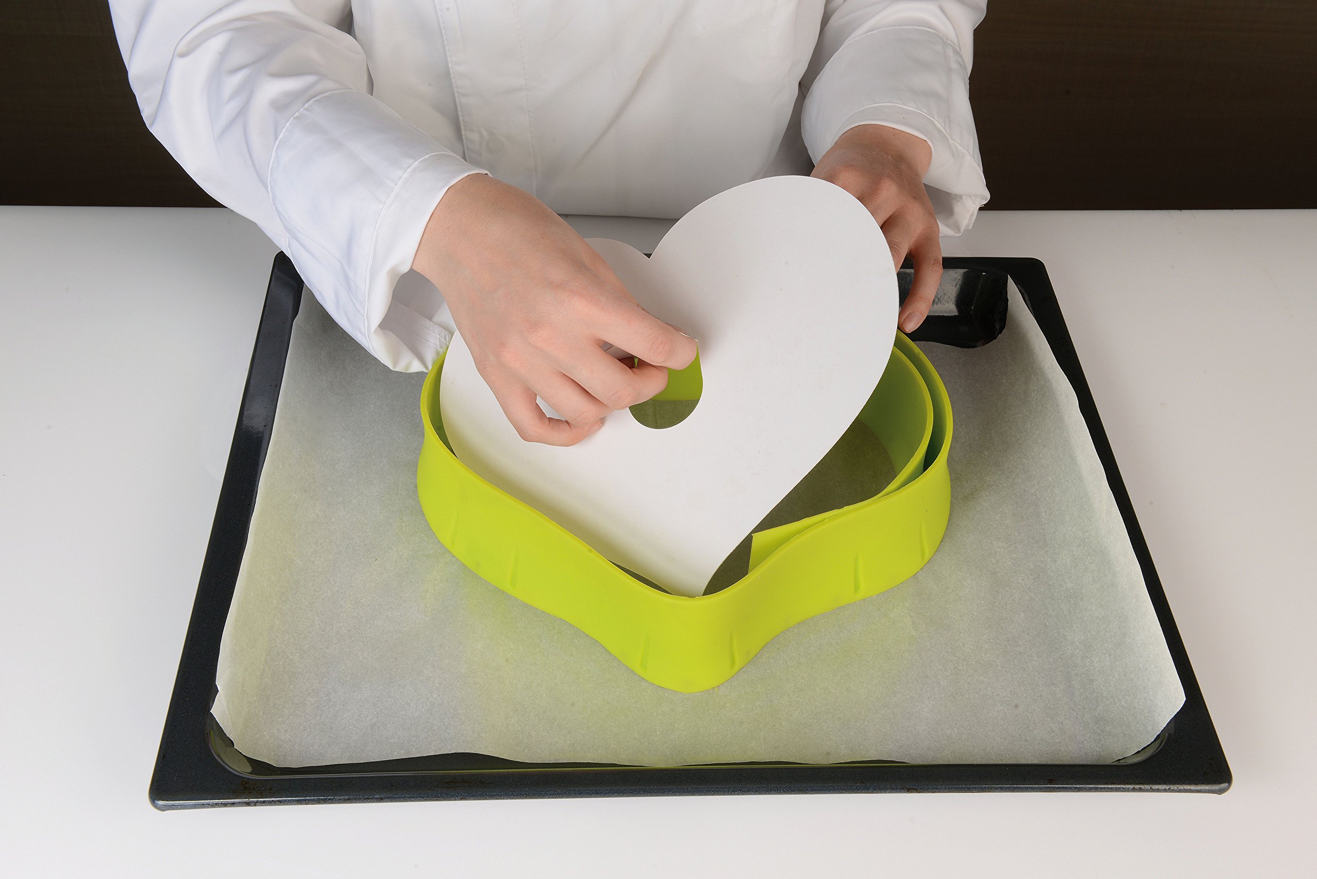 SILIKOMART - FREE BAKE - Bande silicone avec 33 aimants et 4 formes en carton