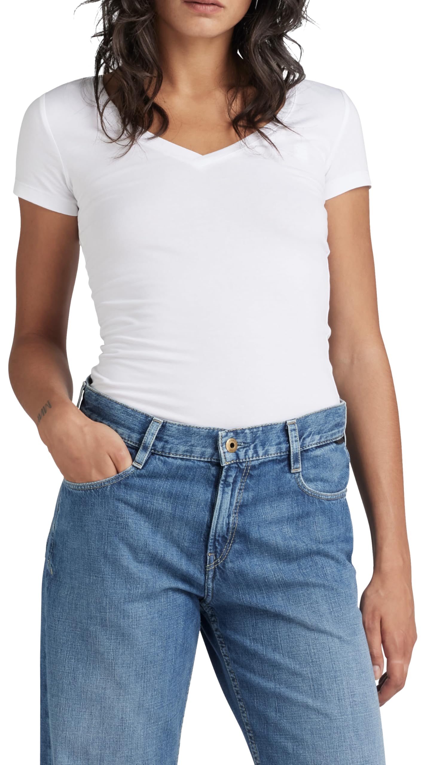 Women's Base V T Wmn Cap Sl T-Shirt