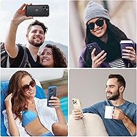 Vista 67 de Diaclara - Funda diseñada para iPhone 15 Plus de 6.7 pulgadas, transparente, cuerpo completo, con protector de pantalla, resistente de protección