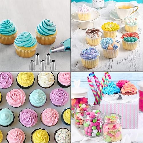 Miniatura 6 de Suuker Puntas de tubería grandes y 100 bolsas de tuberías