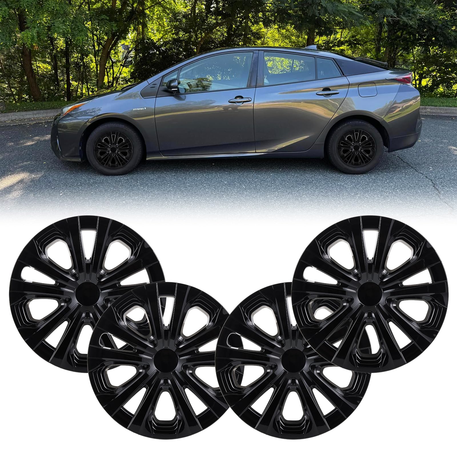 Amazon.com: 15inch Hubcaps Wheel Cover for 2016-2022 Toyota Prius