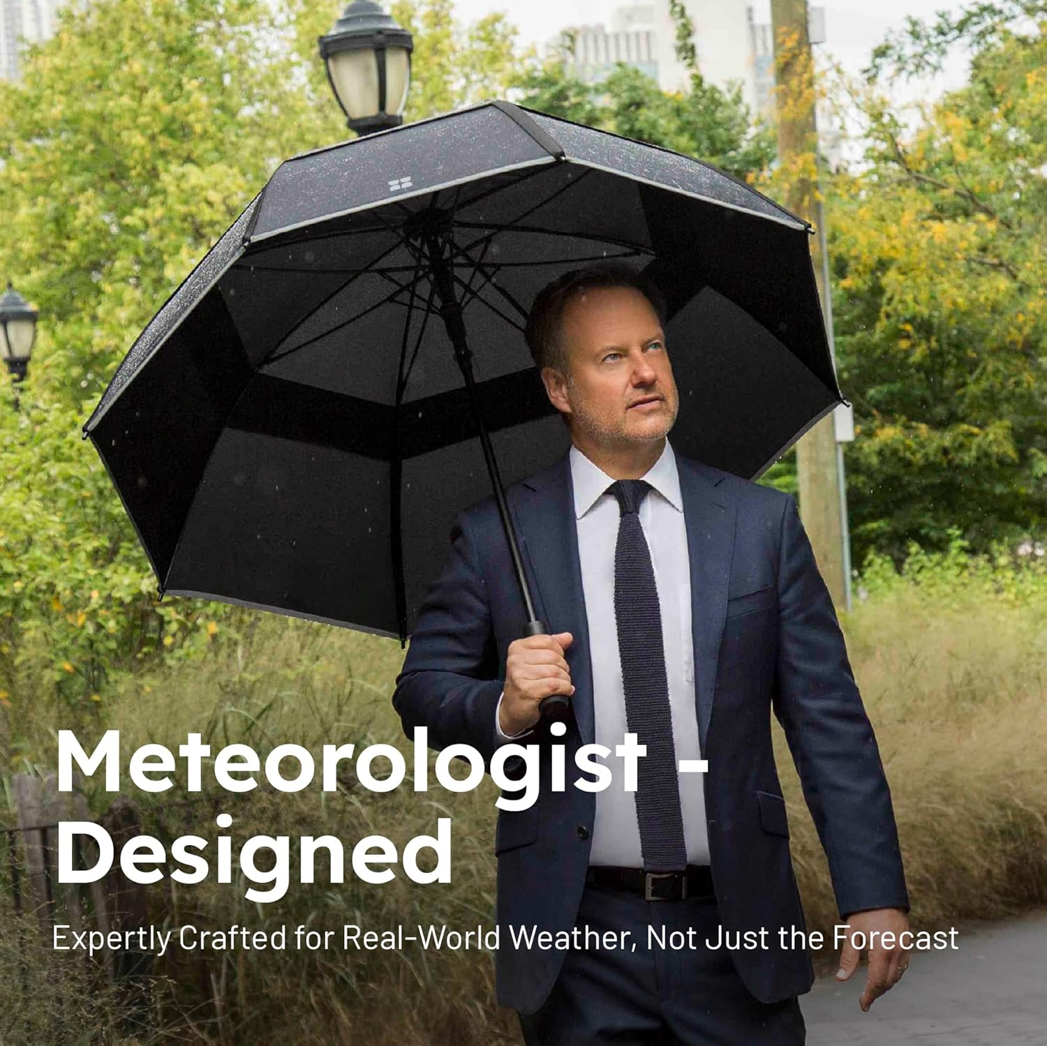 Weatherman Umbrella - Golf Umbrella - Windproof Sports Umbrella Resists Up to 55 MPH Winds - Available in 2 Sizes and 5 Colors - Image 4