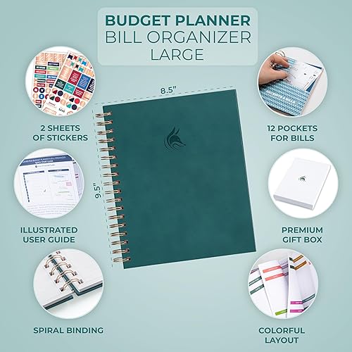 Vista 119 de Clever Fox - Organizador financiero, planificador Púrpura