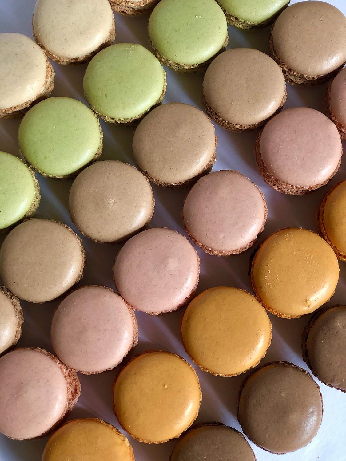 Delicious Original French Almond Macarons Party Size 72 Macarons