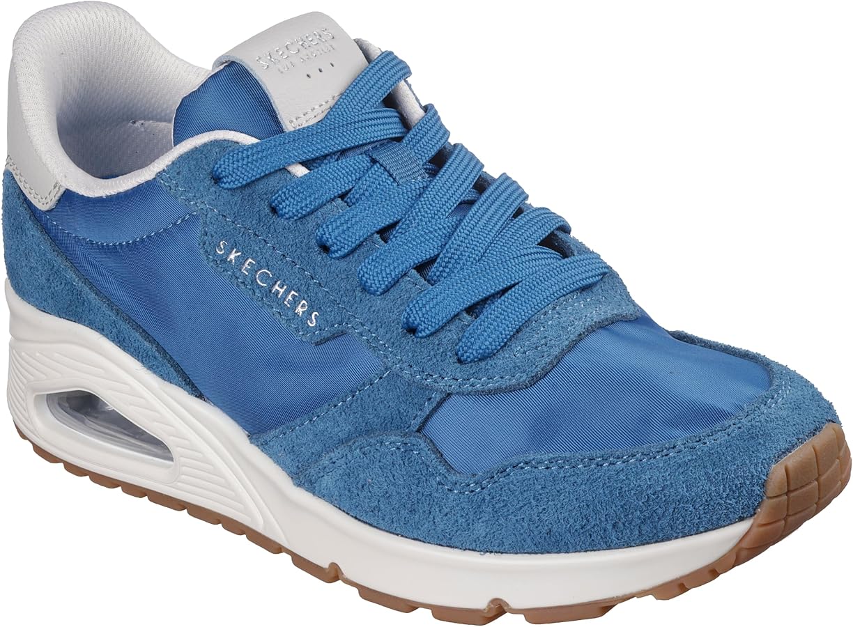 シェリコ♡ Amazon.com | Skechers Women's UNO-Vintage DayZ Sneaker, Blue, 5