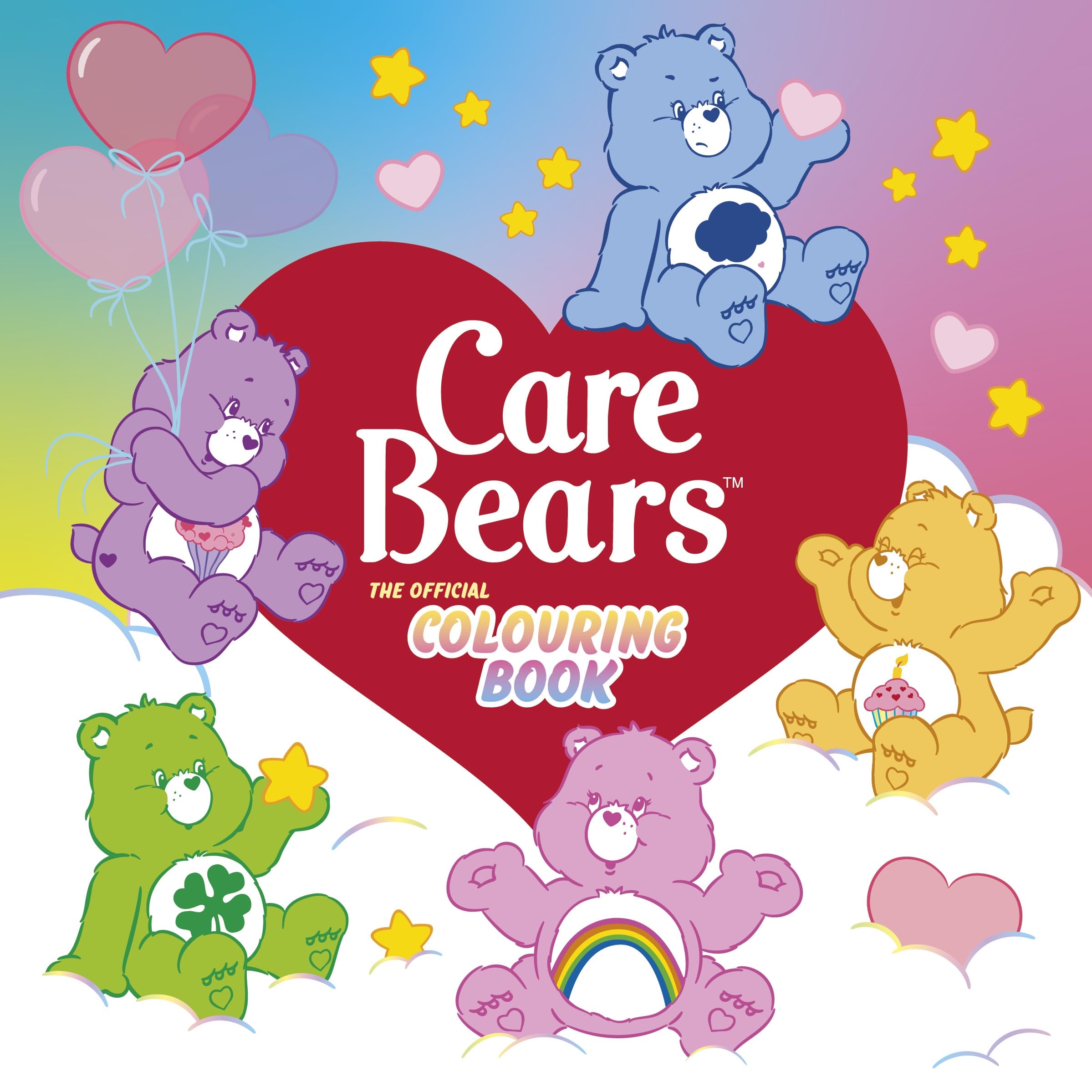 Care Bears The Official Colouring Book PAPERBACK 9780241806647
