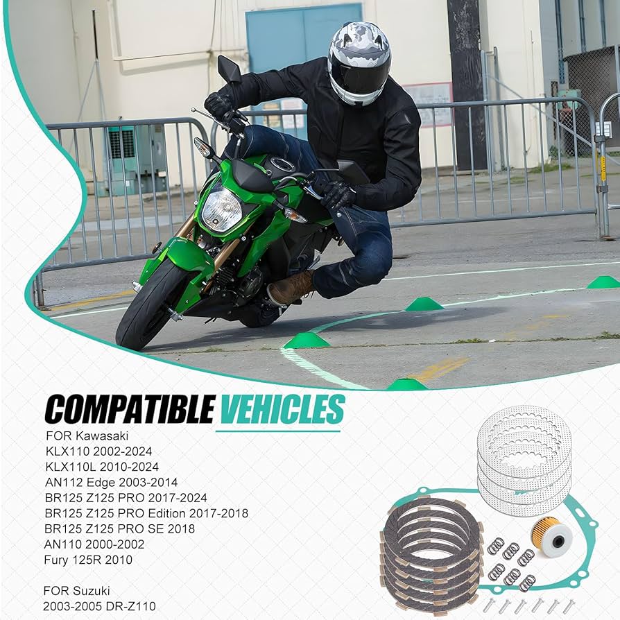 Amazon.com: Heavy Duty Clutch Kit w/Gasket Springs for Kawasaki