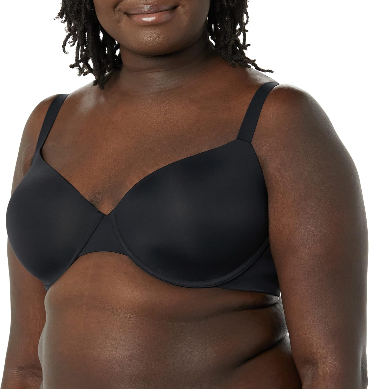 Amazon Essentials Women's Demi Cup Microfibre Bra with Adjustable Straps, Pack of 2 - Image 2