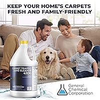 Vista 4 de Carpet Traffic Lane Cleaner 4106 - Removedor concentrado de manchas para pretratamiento de alfombras, increíble removedor de manchas, ideal