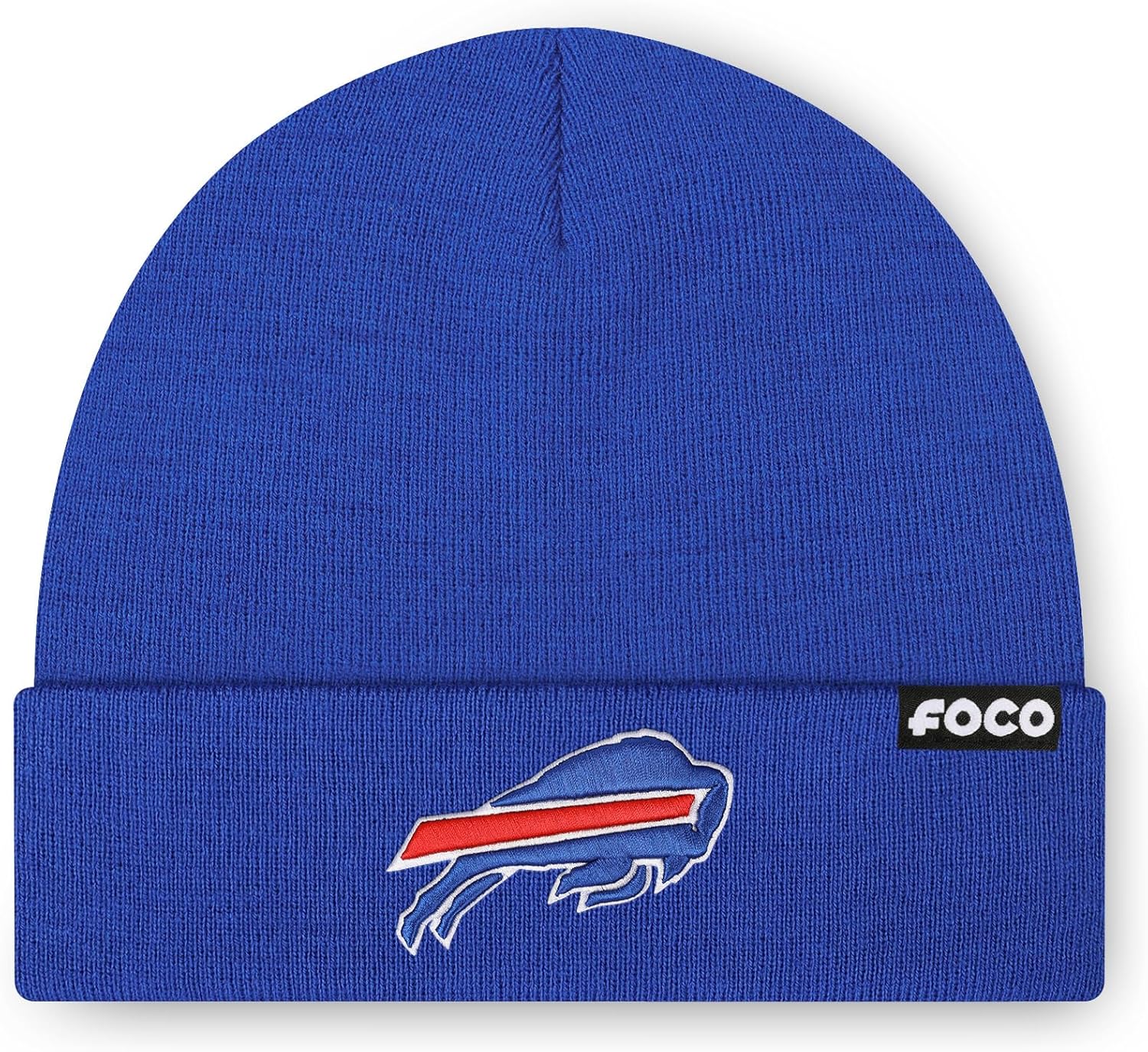 FOCO Buffalo Bills NFL Basic Primary Logo Beanie - Royal