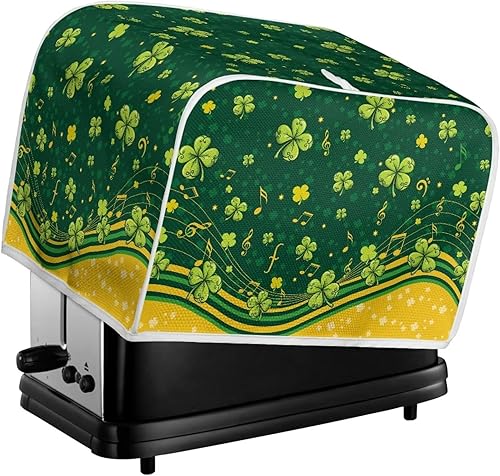 Vista 49 de Dreaweet Funda para tostadora de dibujos animados Kawaii Toast, de poliéster, se adapta a la mayoría de tostadoras de ranura larga de 4 rebanadas