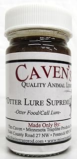 Caven's Otter Lure Supreme Otter Call Food Lure 1 Ounce Jar